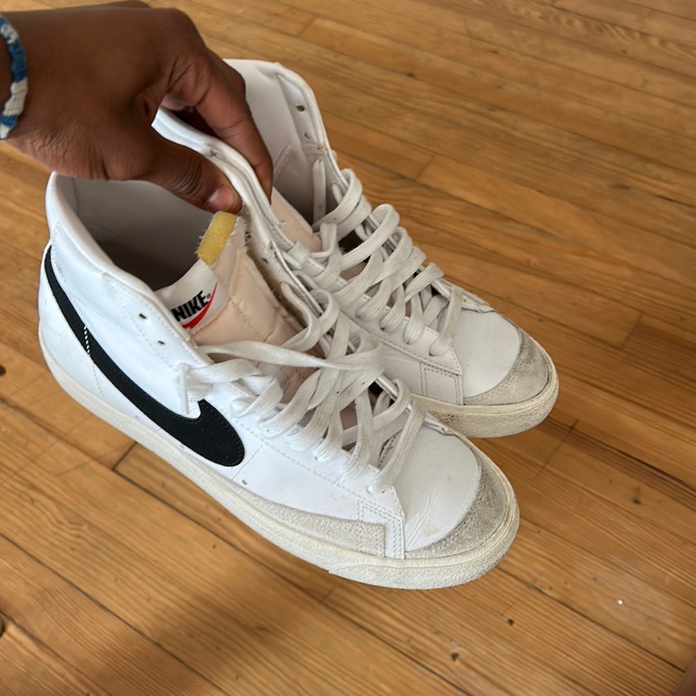 slightly worn